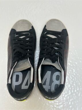 P448 Women’s Black and Gray Low-Top Sneakers